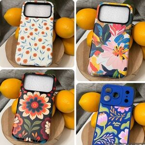 iPhone 17 Pro Floral Phone Case Lot FOUR Cases NEW
